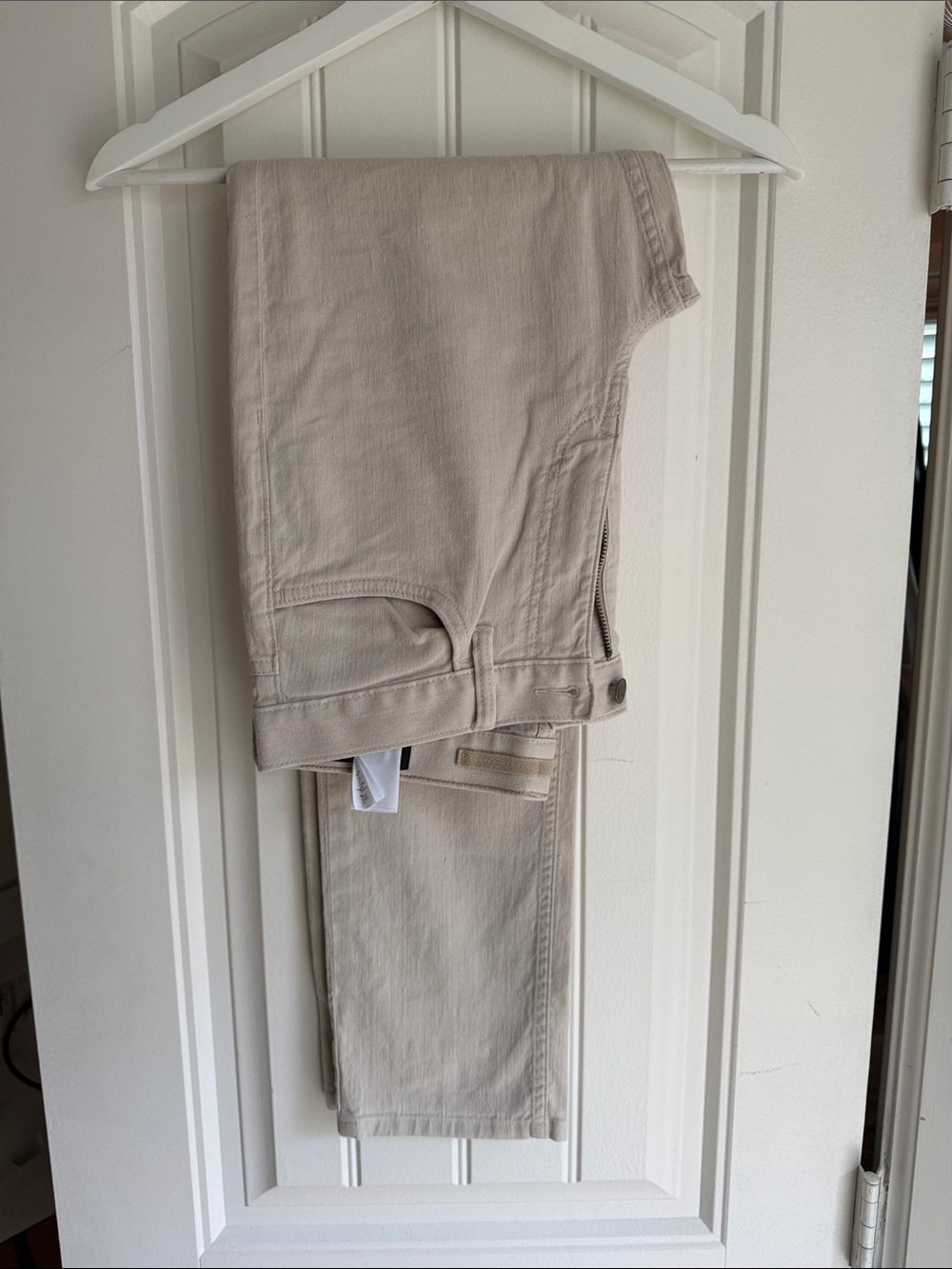 The Traveler Banana Republic Linen Beige Slim Pants